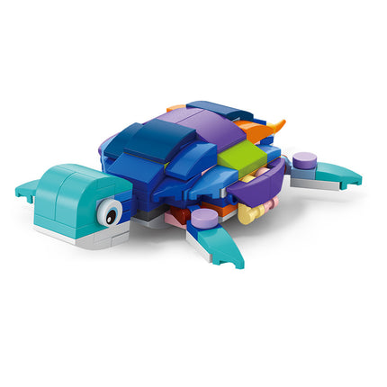 [Wholesale generation] Insects adorable marine animals children's puzzle assembled building blocks compatible with Lego gifts cross-border