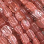 Random delivery of colors / A piece of synthetic watermelon crystal