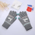 Fawn jacquard-grey