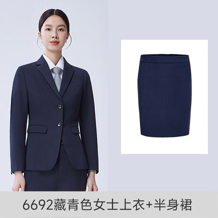 Autumn and Winter New Elastic Suit Suits for Men and Women, Business Formal Wear, Professional Wear, Work Clothes, Work Clothes Wholesale