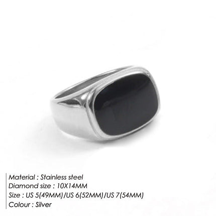 Niche Design Square White Mother-Of-Pearl Ring, Light Luxury Gold-Plated Index Finger Ring, Versatile and High-End Ring for Women