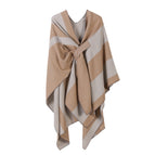 Vertical stripes and bars-khaki
