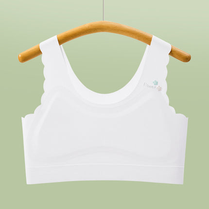 Girls' Intimates Development Period Junior High School Students High School Kidsren's Bra Students Seamless Summer Thin Vest