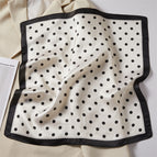 Off-white polka dots / 53*53cm