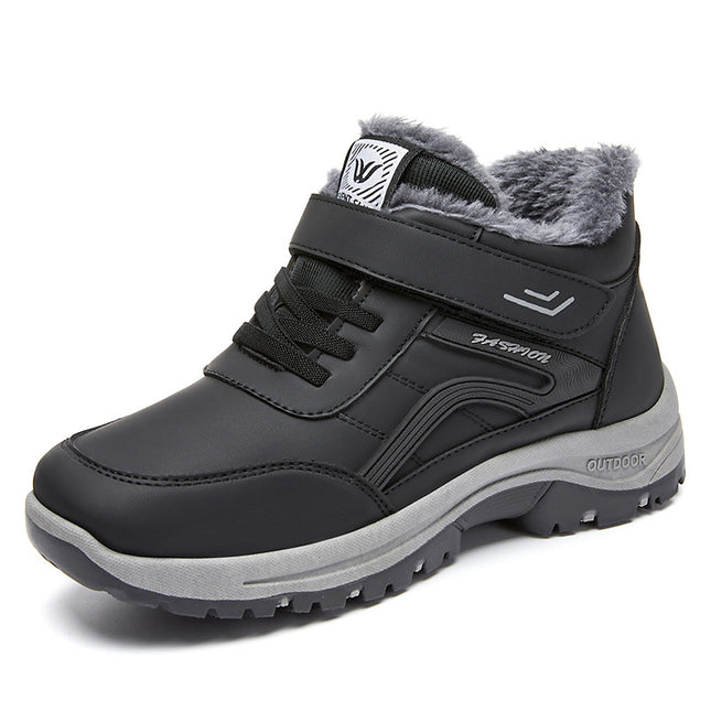 Factory direct walking cotton boots women's winter new cotton shoes wholesale fleece-lined thickened mountaineering snow boots live generation