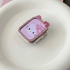 42mm s10 generation / Rose pink diamond kt cat protective case