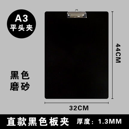 A4 Rose Red Data board clip writing pad paper Strong stationery folder contract bill pink writing pad