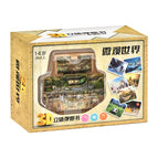 Chart on the river in qingming (color box)