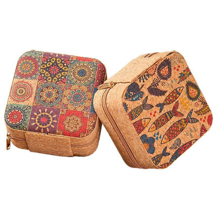Amazon Cross-Border Household Practical Portable Multi-Functional Retro Sewing Box Sewing Kit Sewing Hand Sewing Set Tool