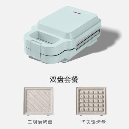 sandwich machine multifunctional breakfast machine small waffle machine toast slice bread baking machine electric cake pan household