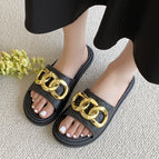 2222 [ring buckle] black / 40-41