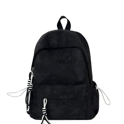 New Retro Backpack Men's Mountaineering Bag Backpack Junior High School Student Travel Bag Personalized High School Student College Student Bag Female