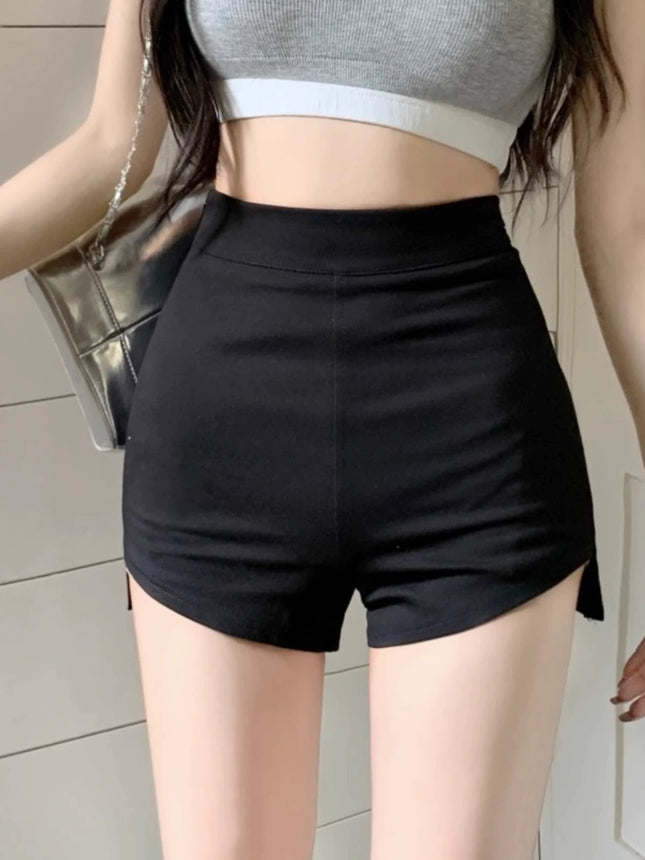Lisa-Style High-Waisted Hot Heels Ultra-Short Shorts Summer Jazz Girl Group Leggings Jazz Ds Hot Pants Spicy Girl