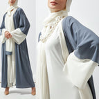 Blue gray / One size fits all (excluding headscarf)