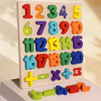 [package 7] large thickened number and letter board