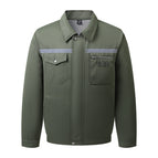 [3 holes] army green single coat / 3XL