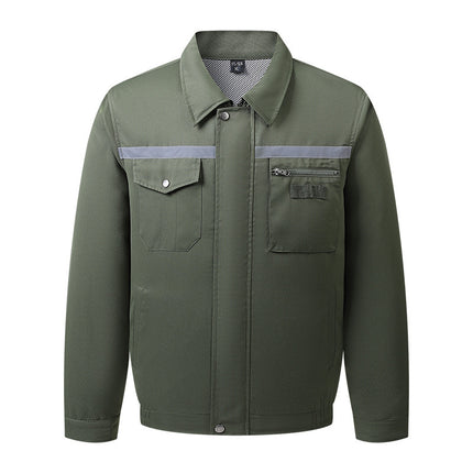 Summer Air Conditioning Clothing Clothes with Three Fans Heatstroke Prevention and Cooling Work Clothing for Men's Construction Site Heatstroke Prevention and Refrigeration Labor Protection Clothing
