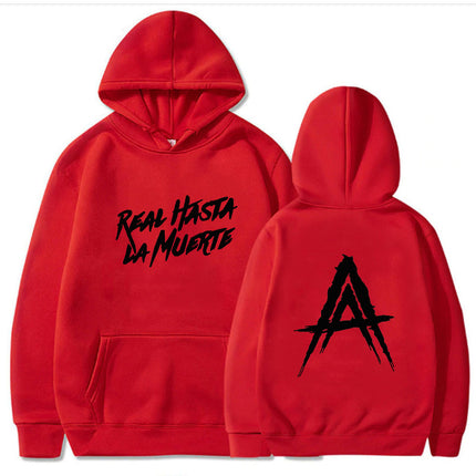 [Cross Border Code] Anuel AA Album Real Hasta La Muerte felpe Hoodie