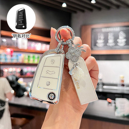 Suitable for Jianghuai Ruifeng S3 key set s4 Ruifeng M3 M4 S2 k6 special car key bag shell male.