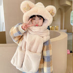 Children's mickey three-piece set [beige]
