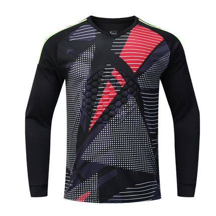 2025 New Football Game Goalkeeper Uniform Cross-Border Foreign Trade Ready-Made Camouflage Children's Men's and Women's