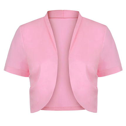 Big Sale Korean Style Summer Short-Sleeved Outer Shawl Women's Thin Short Jacket Cardigan Large Size Waistcoat Air-Conditioned Shirt
