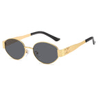 Gold frame gray piece / Uv protection