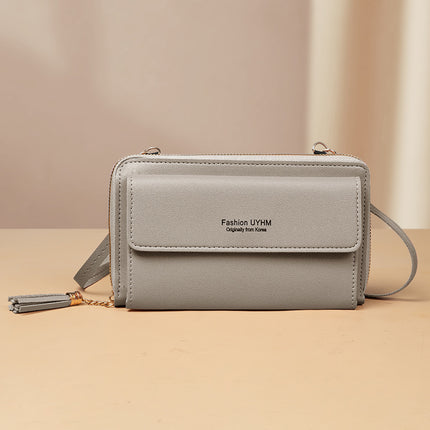 Factory Wholesale Mobile Phone Bag Women's Small Crossbody Shoulder Bag Multifunctional Multi-Card Holder Mini Small Bag Wallet