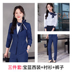 Sapphire suit + shirt + pants / S