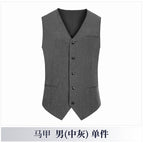 Men's gray vest / S