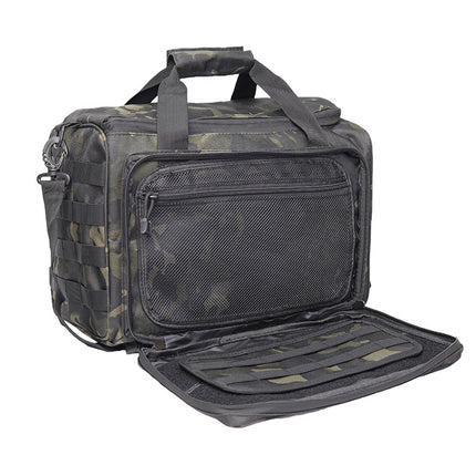 Factory Direct Sales Outdoor Tactical Multi-Functional Large-Capacity Handbag Storage Gun Bag Handbag Shoulder Bag Military Fan Bag