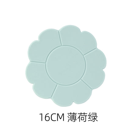 New in stock Hollow Silicone Heat Insulation Mat Placemat Dining Table Mat Pot Mat Cup Mat Anti-scalding High Temperature Resistant Household Plate Mat
