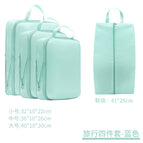 Blue four-piece set