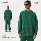 Sweatshirt-light green / S