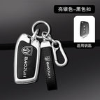Silver + buckle Black