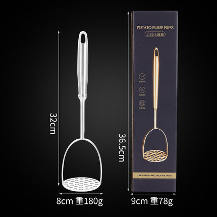 Stainless steel sweet potato masher household potato press kitchen tool manual multi-function masher potato press