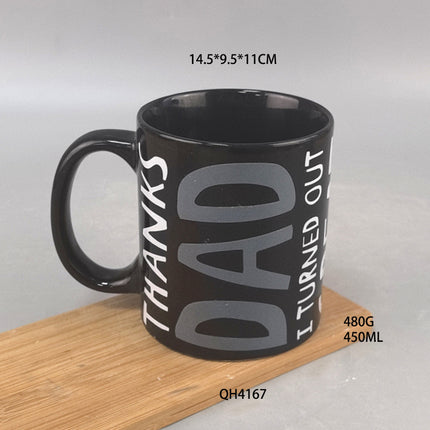 Solid Color Ceramic Mug Custom-made Cup Simple Nordic Style Ceramic Drinking Cup Milk Cup Breakfast Cup Coffee Cup