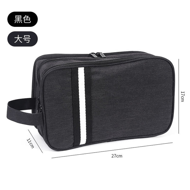 Dry and Wet Separated Cyber Celebrity Washes Cosmetic Bag Instagram Style Portable Washes Bag Portable Travel Storage Bag Storage Bag