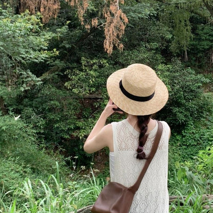 Designed Niche Layered Blouse Knitted Vest Dress Summer Women's Back Slit Long Skirt Dress Chic Skirt