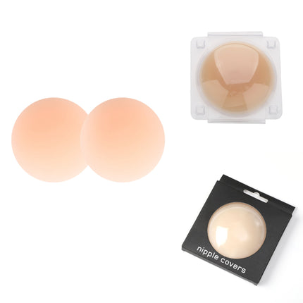 OEM custom super adhesive version no glue self-adhesive breast patch factory wholesale ladies silicone breast patch anti-running invisible bra