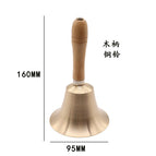 Copper bell with wooden handle [polishing within 95mm caliber]]
