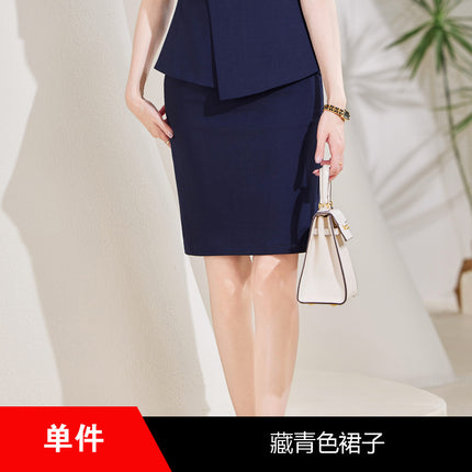 Business Suit suit Women's Summer Temperament High-end Beautician Beauty Salon Tooling Jewelry Store Front Desk Work Clothes