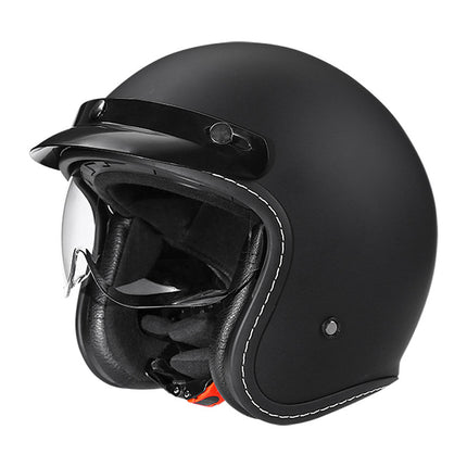 Rhr Retro Motorcycle Helmet Electric Vehicle Helmet Dot Ece Certification Helmet 3C Helmet Motorcycle Security Hat