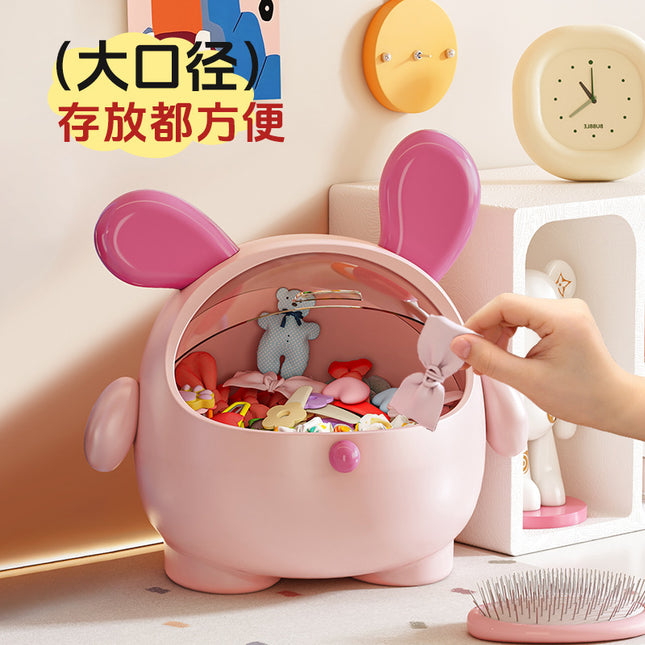 Creative Dundun Dog Hair Accessories Storage Box Desktop Storage Large Capacity Children's Girls Hair Band Headband Jewelry Storage Box