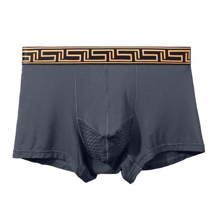 Men's Underwear Scrotum Pad Boxer Head Underwear Men's Gun Egg Latilis Bullet Bag Separated Ice Silk Breathable