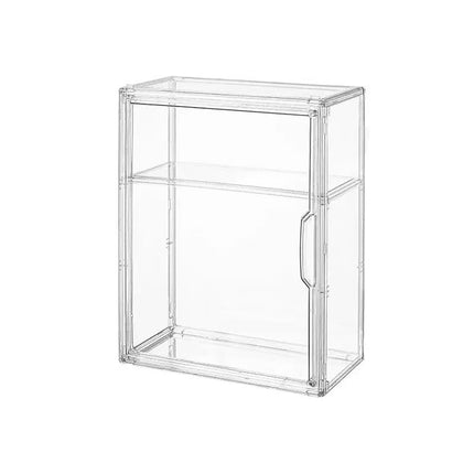 Multifunctional Wall-Mountable and Stackable Magnetic Suction Figure Blind Box High-Transparent Display Cabinet Cosmetics Dust-Proof Storage Box