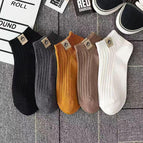 0342 snow mountain men’s boat socks / Naked socks