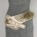 105CM beige belt / 110cm