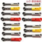 15 small shock absorbers in mixed colors