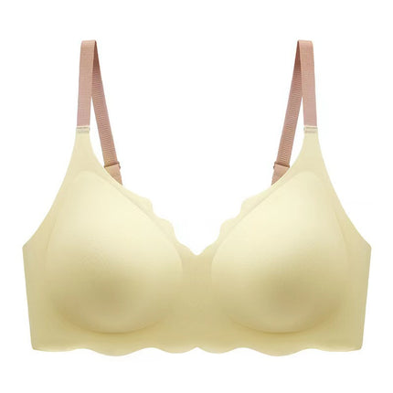 Crystal Jelly Bra Gather Sexy Seamless No Steel Ring Internet Celebrity Shake Tone Little Red Book Fast Hand Underwear Factory Direct Supply